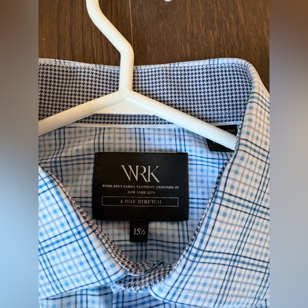 WRK Work Rest Karma 4-Way Stretch Long Sleeve Dress Shirt Nordstrom - Picture 3 of 6